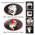 EUDAX 6 Set Small DC Motor Mini Electric Hobby Motors - 1.5V-3V 24000RPM with Battery Holder Case & 12Pcs Wire