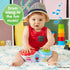 Kidoozie Flashbeat Drums - Developmental Activity Toy for Toddlers Ages 18 Months and Older