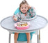 Generic Baby bib Food Catcher Bib and Tray Set | High Chair Self