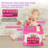 8-in-1 1-3 Montessori Bilingual Musical Activity House | EN/ES Learning Toy with Volume Control & Travel Handle |