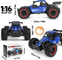 1/16 20 2WD 6-12 Scale Remote Control Monster Truck, + km/h Outdoor Off Road Hobby RC Truck With LED light