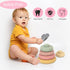 21PCS 6 1-3, Montessori Toys for Babies,Teething Toys for Babies Months, Months+, Early Educational Learning Stacking