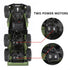 1:18 50 2.4Ghz 4WD RC Military Truck with Cans, Min Playtime Remote Control Car, Off-Road Vehicle, All Terrain Toy
