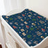 Ocean Pirate Ship Changing Pad Covers for Boys, Nautical Nursery Fitted Diaper Sheets, 32''x16''