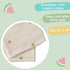 100% 47 47 hugs & llamas | Organic Cotton Muslin Swaddle Blankets | Unisex Swaddle Blanket | Extra Soft | Swaddles