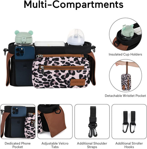 Momcozy Large Stroller Organizer by