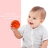 June Garden 3" My First Basketball - Plush Baby Squeaky Sensory Toy - Safe Soft Sports Toy for Infants Boys and Girls