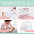AHSNYLC 30PCS Pink Breastmilk Storage Bag - Milk Bags for Breastmilk for Feeding,Breast Milk Storage Containers