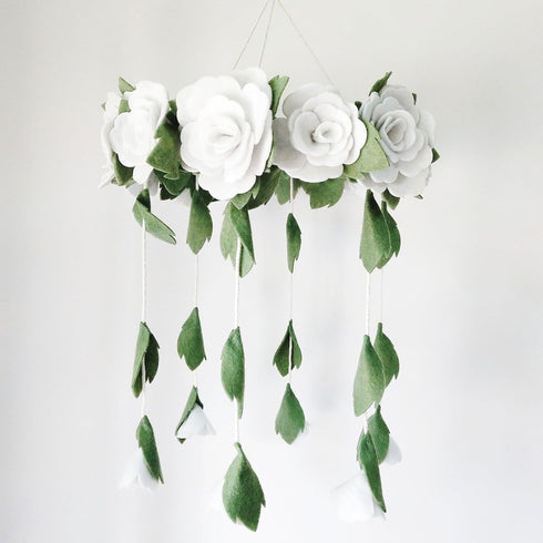 Baby Crib Mobile Wooden Hanging Nursery Baby Mobile for Crib, Nursery Decor for Boys & Girls, Perfect Shower Gift