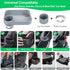trunkhouse Car Seat Tray for Kids Travel, Carseat Tray for Food Toddler, Car Seat Table Tray, Car Seat Cup Holder Snack
