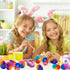 12 Pack Prefilled Easter Galaxy Slime Eggs, Galaxy Slime Easter Egg Fillers Stress Relief Easter Egg Hunt Filling