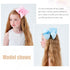 30PCS Big 6 Inch Grosgrain Ribbon Hair Bows for Girls, Toddler Hair Accessories with Alligator Clips