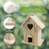 DIY Wooden Birdhouse Painting Kit for Kids - Build Your Own Bird Houses Set with Paints & Brushes