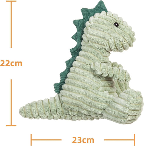 Apricot Lamb Toys Plush Matcha Dinosaur Stuffed Animal, Soft Cuddly Perfect for Childs (Matcha Dino, 8.5 Inches)