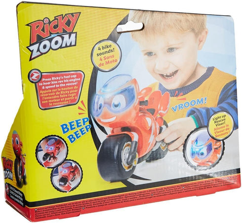 Toy Motorcycle with Light and Sounds - Red for Boys & Girls