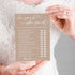 Bridal Shower Games Cards, Guest Who Said It, He Said She Said Game Cards, 25 Guests Engagement Party Supplies