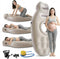 EasTeebw Inflatable Tummy Nest Pregnancy Pillow with Belly Hole, Belly Mattress for Pregnancy