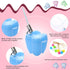 Sliverdew 10 Pcs Tooth Saver Necklaces Lost Teeth Storage Box Tooth Necklace for Lost Teeth Organizer Baby Milk Teeth