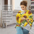 Schgap Sunflower Baby Car Seat Covers Canopy Nursing Cover Breastfeeding Baby Carrier Covers Carseat Canopy for Newborn