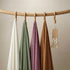 Kloovete 47 47 inches(Natural) Large Jersey Knitted Swaddle Blanket for Baby, Soft Stretchy Receiving Blanket