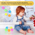 FauKait 6pcs-2.4in Dream Balls,Glow in The Dark Sticky Balls That Stick to The Ceiling,Stress Balls for Kids