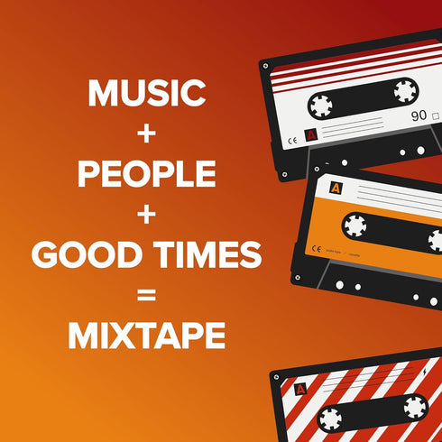 MIXTAPE Family Friendly Card Games - Adult Games for Game Night, Fun for Teens & Kids