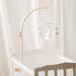 Wooden Crib Mobile Arm | Baby Crib Mobile Arm Wooden Holder | Rotatable Adjustable Anti Slip Attachment Clamp