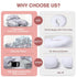 Nursing Pillow Breastfeeding Pillows with Security Fence for Enhanced Support & Comfort Removable Cotton Cover