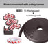 Guards(12.0ft Edge+4corners) 3M Baby Proof Corners and Edges, Soft Foam Strip Baby Proofing Adhesive for Table