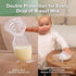 Gen.2 5oz/150ml Set, haakaa Plus Upgraded Manual Breast Pump, Multi-Ring ComfortCARE Sensitive Silicone Breast Pump