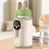 NOENNULL Portable Bottle Warmer for Travel, Fast Heating Milk Warmer with Night Light Memory Function LED Display, Milk