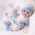 BABESIDE 6 Sets Reborn Baby Doll Clothes - 12-15 Inch Babydolls, Clothing Accessories Set for Realistic Baby Dolls, 14