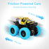 M SANMERSEN 2 Pack Monster Truck Toys, 360° Rotating for Boys and Girls Ages 3-5 - Toddler Car Gifts