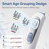 21 Berrcom Ear Thermometer with Heated Tip & Age Precision, Fever Alarm with Mute & Night Light, Includes Probe Covers