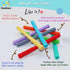 6-12 12-18 8 Pack 3-6 Teething Straws Sticks for Babies Months, Teething Toys Months, Silicone Teethers for Babies