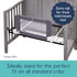 hiccapop Convertible Crib Bed Rail for Toddlers, Crib Rail Guard, Toddler Bed Rail for Crib