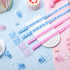 60 ZYFLSQ Pieces Baby Shower Pacifiers Necklace, Acrylic Pacifier Necklaces for Baby Shower Games Girl Boy Charm, Party