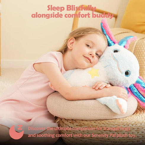 Blue Axolotl Weighted Stuffed Animal 4.5 lbs, Ideal for Sensory Needs, Comfort & Relaxation for Kids and Adults