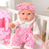 12" Backpack Box,12 Inch 3+ DONTNO Baby Doll with Carrier in Gift Realistic Baby Dolls with Clothes and Accessories,Toy