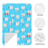 Zhbvncp Funny Teeth Dental Dentist Baby Car Seat Cover & Breastfeeding Nursing Cover - Breathable Stretch Fabric