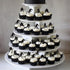 24 PCS Hockey Cupcake Toppers, Black Glitter Hockey Players Picks for Baby Shower and Birthday Party Decorations
