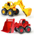Beestech Construction Toys, Friction Powered Excavator Loader Truck Vehicles, Beach Sand Sandbox