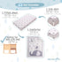 Set 3 Set, Set Wowelife Crib Bedding for Boys, Premium Piece Elephant Baby Crib Bedding Baby Nursery Crib Comforter