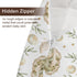 KuphiL10C Watercolor Dragon Cloud Moon Stars Leaves Pattern Nursing Pillow Cover, Unisex Removable Breastfeeding