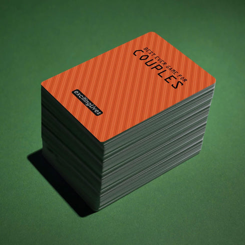 exciting Lives Best Couple Card Game - Great Conversations and Fun Challenges for Date Night
