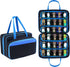 ZUIKAKU Carrying Case for 40 Monster Jam Trucks, Kids Toy Truck Storage Compatible