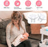 VIRHWOEA 4PCS 19mm S9/S10/S12, 24mm Silicone Flange Insert Suitable Wearable Breast Pump Shield/Flange Insert, Reduce
