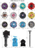 Bey Battling Top Toy Blade Set - 12 Spinning Tops, 3 Launchers, Metal Fusion Gyro Game with Portable Storage Box