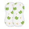 WELLDAY Muslin Baby Burp Cloths Set of 1, Soft Absorbent Cute Frog Muslin