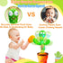 Baby Toys Interactive, Dancing Talking Cactus Toy Volume Adjustable, Mimicking Singing Repeating, Easter Gifts / Easter